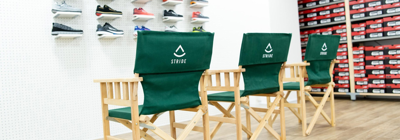 STRIDE LAB 福岡店店内