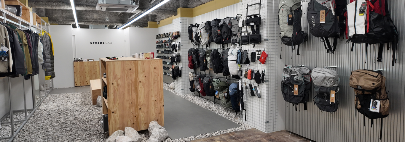 STRIDE LAB 天神店店内