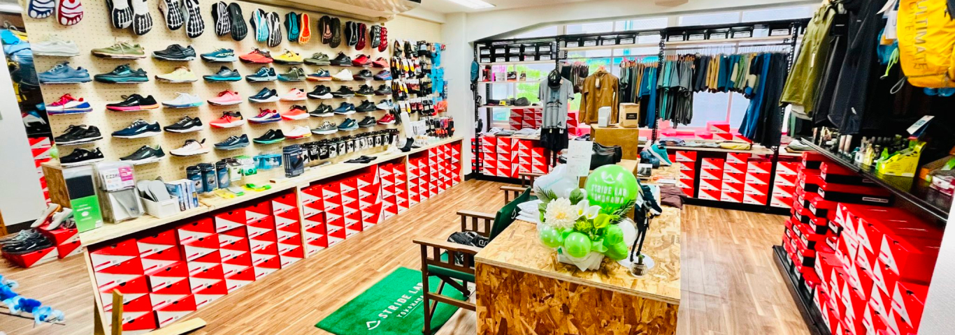 STRIDE LAB 横浜店店内